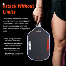Load image into Gallery viewer, 100% EPP Foam Core Pickleball Paddle Notced Floating Foam Core Pickleball Paddle OEM ODM
