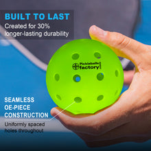 Cargar imagen en el visor de la galería, 48-Hole Seamless Pickleball Balls with One-Piece Molded Construction
