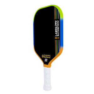 PRO IV Propulsion Core Pickleball Paddle FACTORY-Pro IV  Toray T700 Carbon Fiber GEN 4 16/14mm Pickleball Paddles with Colorful Edge, Great POP, Power And Control