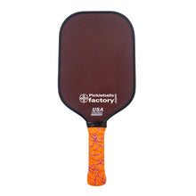 Load image into Gallery viewer, Kevlar Pickleball Paddle FACTORY-Thermoformed T700 kevlar Raw Carbon Fiber Surface (CFS) Edge Sealing Injection Foaming Thermoformed Pickleball Paddle
