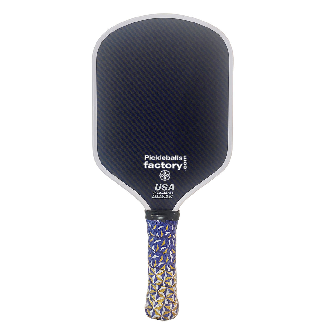 Kevlar Pickleball Paddle FACTORY-Thermoformed T700 Carbon Fiber Pickleball Paddle Thermoformed Kevlar Hybrid Pickleball Paddle