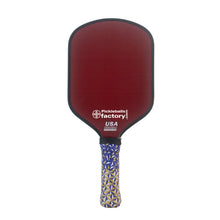 Carica l&#39;immagine nel visualizzatore di Gallery, Kevlar Pickleball Paddle FACTORY-Thermoformed T700 UV printing hot press forming Kevlar mixed carbon fiber pickle racket suitable for fitness
