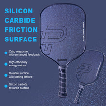 Load image into Gallery viewer, Advanced Silicon Carbide Textured Surface Pickleball Paddle with High Friction, Enhanced Spin and Long-Lasting Durability
