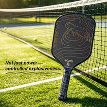 Cargar imagen en el visor de la galería, Blow Molded Frame Pickleball Paddle Carbon Fiber Surface Double Thermoformed EPP Foam Core OEM ODM
