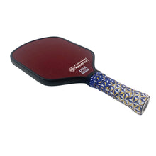 Carica l&#39;immagine nel visualizzatore di Gallery, Kevlar Pickleball Paddle FACTORY-Thermoformed T700 UV printing hot press forming Kevlar mixed carbon fiber pickle racket suitable for fitness
