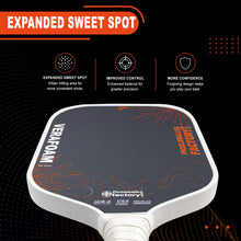 Load image into Gallery viewer, 2026 New Style 16mm EPP Foam Core Pickleball Paddle with EVA Edge Foam T700 Raw Carbon Fiber Surface USAPA &amp; UPA-A Approved
