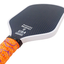 Cargar imagen en el visor de la galería, Kevlar Pickleball Paddle FACTORY-Thermoformed T700 carbon fiber Surface paddle hybrid pickleball kevlar paddle
