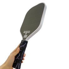 Cargar imagen en el visor de la galería, Kevlar Pickleball Paddle FACTORY-Thermoformed T700 Fabric Texture Surface Thermoforemd Polymer Core Pickleball PaddleEdge Sealing
