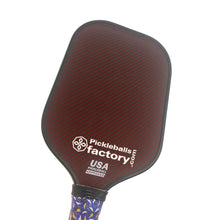 Load image into Gallery viewer, Kevlar Pickleball Paddle FACTORY-Thermoformed T700 carbon fiber pickleball paddle 16mm PP core foam Edgewalls
