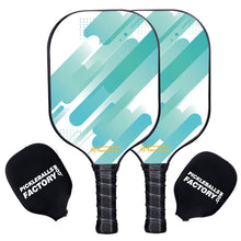 Load image into Gallery viewer, Pickleball Set, PB00059 Azure Pickleball Paddles , Pickleball Paddle Set

