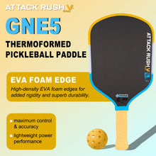 Load image into Gallery viewer, Gen 5 Pro V Portable Pickleball Paddle 16mm 14mm Carbon Fiber Kinetic Framework USPA UPA-A Standard Training
