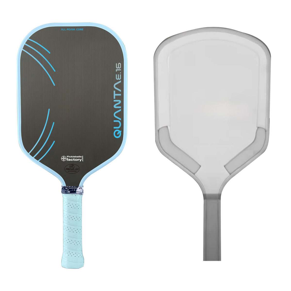 Pickleball Racket Factory PICKLEBALLS FACTORY Pickleball Paddle Full Foam Core High Control & St ...