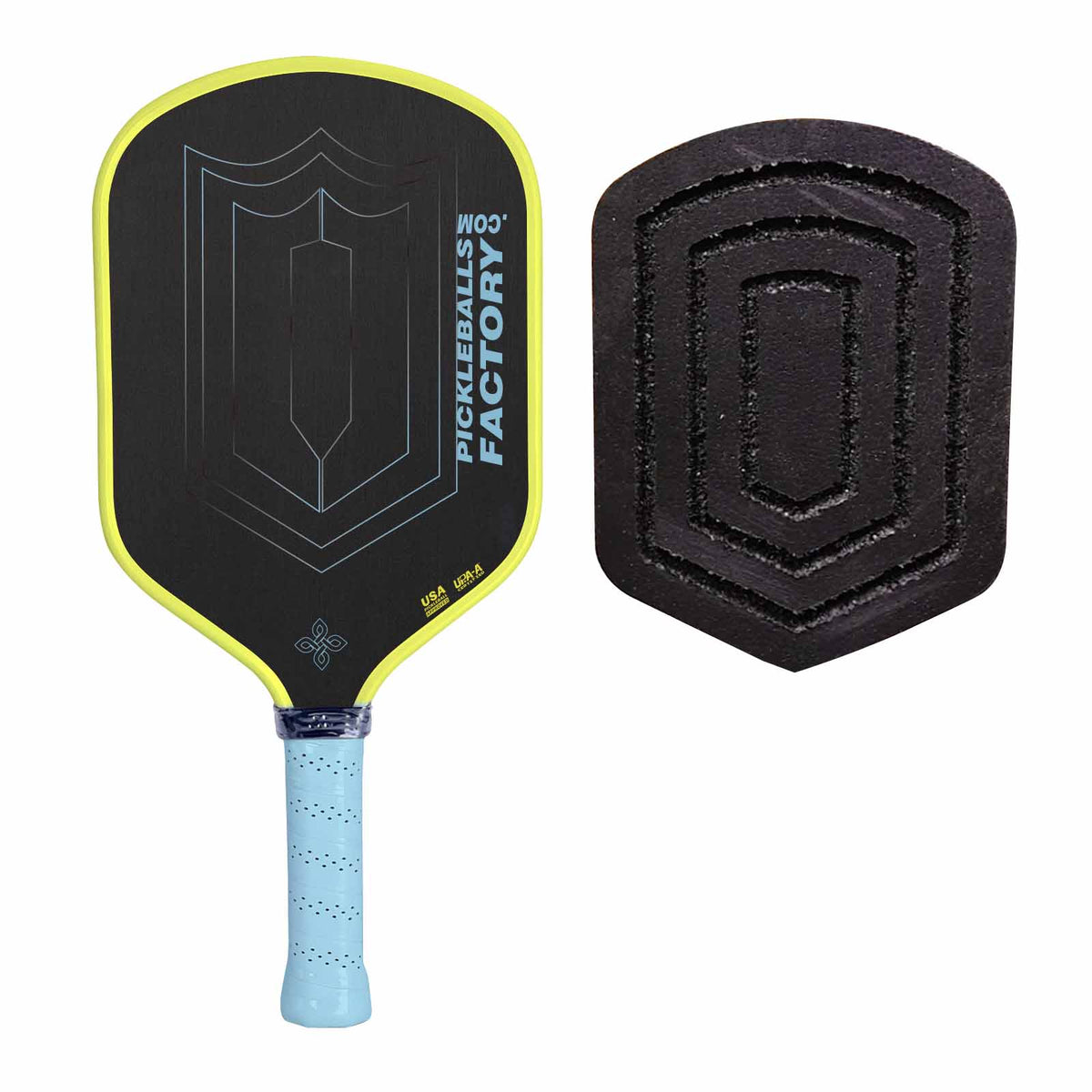 Pickleball Racket Factory PICKLEBALLS FACTORY-Responsive Pickleball Paddle with EPP Core for Enh ...