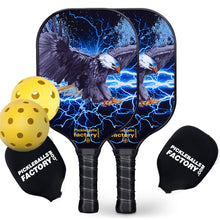 Load image into Gallery viewer, Pickleball Paddle | Pickleball Equipment | Players Pickleball Paddles | SX0070 SMART HAWK Pickleball Set for Pickleball Tiktok 
