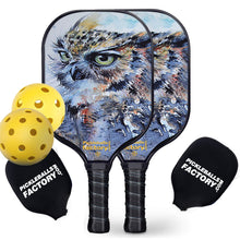 Load image into Gallery viewer, Pickleball Set | Pickleball Paddles | Pickleball Paddle Deals | SX0084 HAWK KILL Pickleball Set for Pickleball Outdoor 
