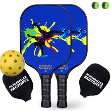 Load image into Gallery viewer, Pickleball Paddles | Pickleball Set | Top Pickleball Paddles 2021 | SX0065 POPPING DANCE Pickleball Set for Pickleball Supplies

