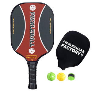 Pickleball Paddles | Pickleball Paddle | Lifetime Pickleball Set | SX0002 Red Black Shot Graphite Pickleball Paddles