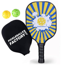 Load image into Gallery viewer, Pickleball Paddle | Pickleball Set | Comfort Pickleball Grip Pickle Paddle | SX0005 Blue Boom Pickleball Paddles Factory
