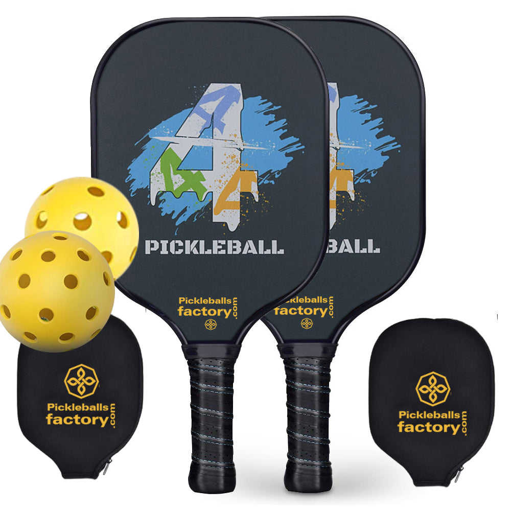 Pickleball Set | Pickleball Rackets | Pickleballs For Sale Near Me | SX0039 4 FOR 4 Pickleball Set online shopping