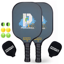 Cargar imagen en el visor de la galería, Pickleball Racquets| Best Pickleball Paddle | Top Ten Pickleball Paddles Best Spin | SX0008 P-FUN Pickleball Set for Franchised Distributor
