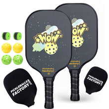 Charger l&#39;image dans la galerie, Pickleball Rackets | Pickleball Near Me | Best Pickleball Paddle For Beginners 2021 | SX0010 Gold Wow Pickleball Set for Sole Agents 
