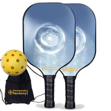 Load image into Gallery viewer, Pickleball Paddle Set, PB00012 Crystal Clear Pickleball Paddles , Best Pickleball Set For Beginners
