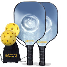 Load image into Gallery viewer, Pickleball Paddle Set, PB00012 Crystal Clear Pickleball Paddles , Best Pickleball Set For Beginners
