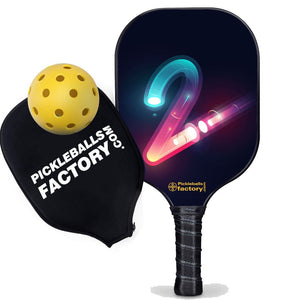 Pro Pickleball Paddle , PB00023 Tow Pickleballs For Sale - Best Pickleball Paddle For Spin Pickleball Professional Players