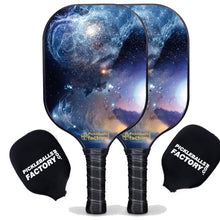 Load image into Gallery viewer, Pickleball Paddle Set, PB00026 The Milky Way Best Pickleball Paddle , Beginner Pickleball Set
