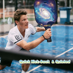Pickleball Paddles For Sale , PB00029 Spiral Galaxy  Carbon Fiber Pickleball Paddle - Sports At The Beach Pickleball