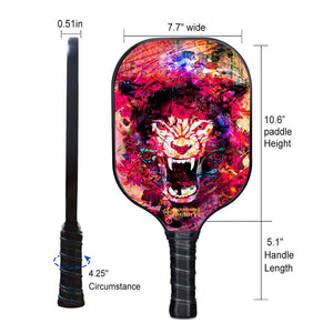 Pickleballtournament Paddle , PB0002 Tiger Lifetime Pickleball - Lightest Pickleball Paddle Best Elongated Pickleball Paddles