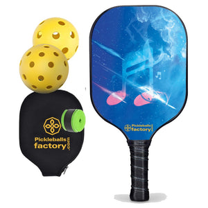 Pickleball Paddles For Sale , PB00051 Musical Note Top Rated Pickleball Paddles 2021 - Pickleball Paddle For Beginners