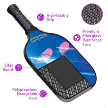 Load image into Gallery viewer, Pickleball Paddles For Sale , PB00051 Musical Note Top Rated Pickleball Paddles 2021 - Pickleball Paddle For Beginners
