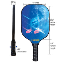 Load image into Gallery viewer, Pickleball Set, PB00051 Musical Note Pickleball Paddles For Sale , Best Portable Pickleball Set
