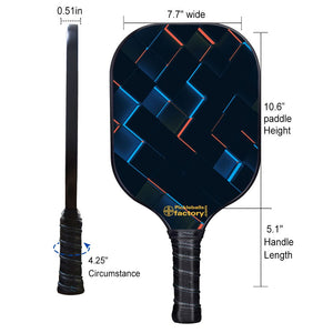 Best Pickleball Paddle , PB00059 Push The Button Most Popular Pickleball Paddle - Pickleball Best Paddles Best Senior Pickleball Players