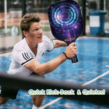 Load image into Gallery viewer, Pro Pickleball Paddle , PB0006 Circles  Beginner Pickleball Near Me - Best Lightweight Pickleball Paddle
