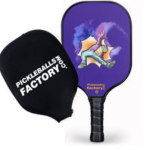 Load image into Gallery viewer, Pickleball Set | Pickleball Tournaments | Best Paddles For Pickleball | SX0009 Purple Luck Pickleball Paddles Manufacturer
