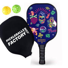 Load image into Gallery viewer, Pickleball Paddles | Pickleball Equipment | Best Rated Pickleball Paddles | SX0011 Skull Pickleball Paddle Wholesale
