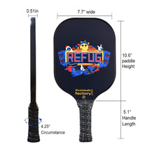 Load image into Gallery viewer, Pickleball Paddle | Best Pickleball Paddles | Top Rated Pickleball Paddles Factory Seconds | SX0019 Refug Pickleball Paddle for Distributing
