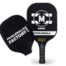 Load image into Gallery viewer, Pickleball Paddles | Pickleball Rackets | Best Pickleball Paddles For Intermediate Players | SX0020 Black MP Pickleball Paddles for Distributing

