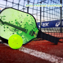 Load image into Gallery viewer, PPickleball Set | Pickleball Equipment | Pickleball Gear Foam Pickleballs | SX0048 GREEN GUITAR Pickleball Paddle for Shop
