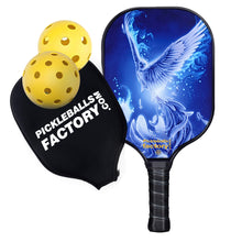 Load image into Gallery viewer, Pickleball Paddle | Pickleball Rackets | Portable Pickleball World | SX0049 BLUE HAWK Pickleball Paddles for Storeor Shop
