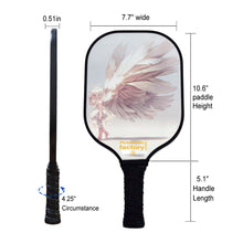 Load image into Gallery viewer, Pickleball Paddle | Best Pickleball Paddles 2021 | Quiet Pickleball Paddles Usapa Nationals 2021 | SX0052 ANGER GIRL Pickleball Set for Vendor list
