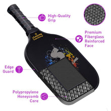 Carica l&#39;immagine nel visualizzatore di Gallery, Pickleball Rackets | Pickleball Paddle Near Me | Usapa Pickleball Paddles with Long Handles | SX0055 DANCING IN DARK Pickleball Set for Pickleball Facebook Group
