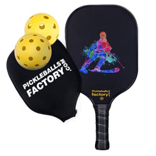 Load image into Gallery viewer, Pickleball Paddles | Pickleball Near Me | Pickleball Paddles For Advanced Players | SX0059 DAZZLING SKATE Pickleball Paddle
