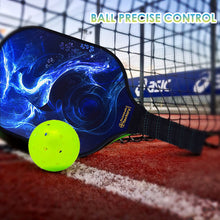 Load image into Gallery viewer, Pickleball Set | Pickleball Tournaments | Large Grip Pickleball Paddle | SX0069 BLUE FLAME Pickleball Set for Pickleball Twitter
