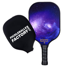 Load image into Gallery viewer, Pickleball Set | Pickleball Paddles Amazon | Pickle Sport Buy Pickleball Equipment | SX0072 PURPLE WORLD Pickleball Paddle Custom
