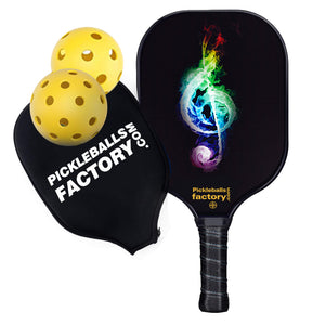 Pickleball Paddle | Pickleball Set | Pickleball Equipment Walmart Vendor | SX0077 MUSIC NOTE Pickleball Paddles Supplier