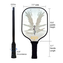 Load image into Gallery viewer, Pickleball Set | Pickleball Racquet | Set of 4 Pickleball Paddles | SX0078 WING ANGEL Pickleball Set for Pickleball Fun 
