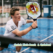 Load image into Gallery viewer, Pickleball Paddles | Pickleball Tournaments | Best Indoor Pickleball Demo Paddles | SX0080 DREAM DANCING Pickleball Paddle Supply
